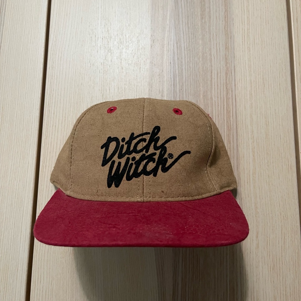 Vintage The Game Ditch Witch Racing Snapback Hat
